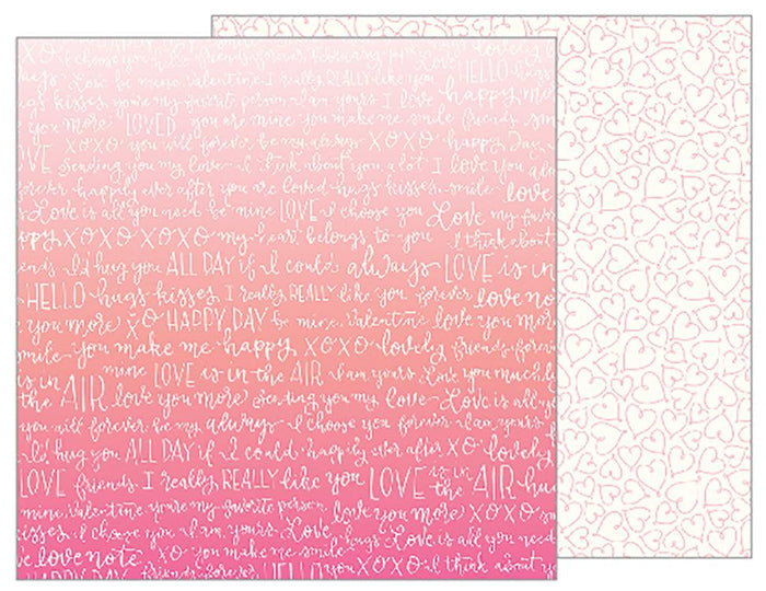 From the Heart Paper/Forever My Always Collection - Pebbles image 0