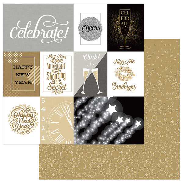 Hello New Year ll 3x4 Cards Paper - PhotoPlay image 0
