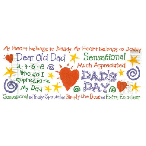 Celebrate Dads Vellum Sticker - PrintWorks image 0