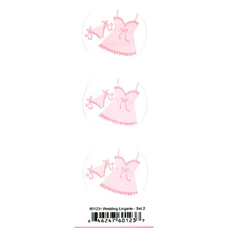 Duplicates Wedding Lingerie (Set 2) Sticker - Pebbles Inc. image 0