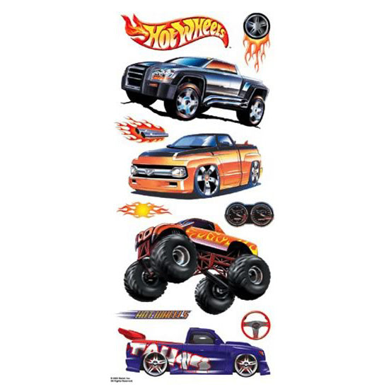 Hot Wheels Truck Sticker, SandyLion image 0