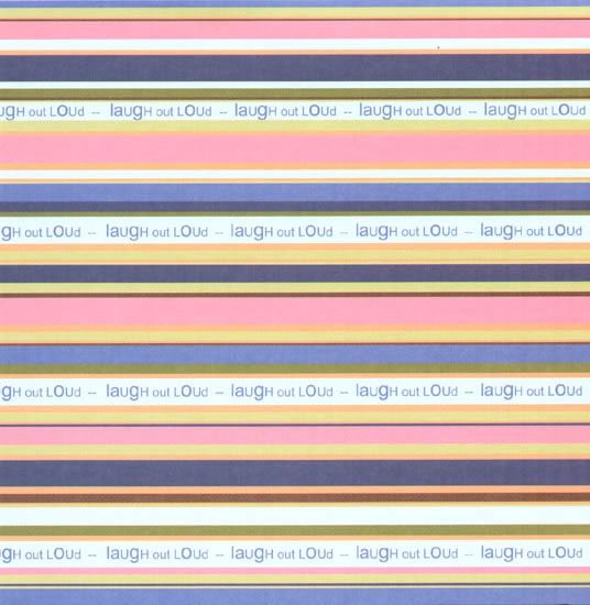 Aqua Paint Stripes 12 x 12 Paper - Carolees Creation image 0