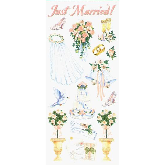 Wedding Sticker, SandyLion image 0