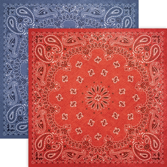 Bandana Double-Sided Paper - Paper House image 0