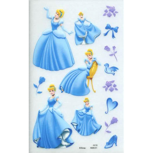 Disney Cinderella Rub Ons, SandyLion image 0