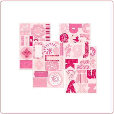Rose Colored Glasses Chipboard -  G.C.D. Studios image 0