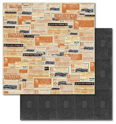 Happy Haunting Labels Paper - My Mind's Eye image 0