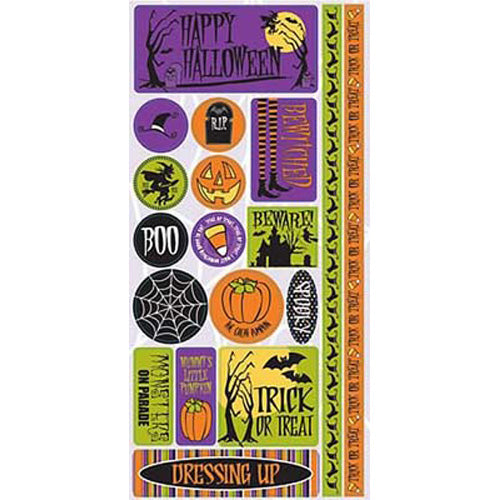 Witch's Brew Phrases Sticker Sheet - Reminisce image 0